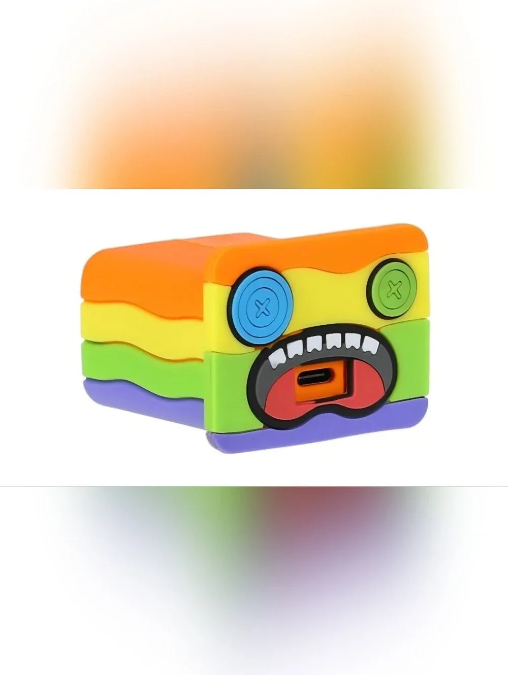 Fuggler USB Wall Charger OOGAH BOOGAH Funny Ugly Monster USB-C 3.1 Amp Block NIB